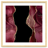 Burgundy & Gold Glitter Agate Texture 02 thumbnail