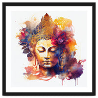 Lotus Bloom Buddha Portrait