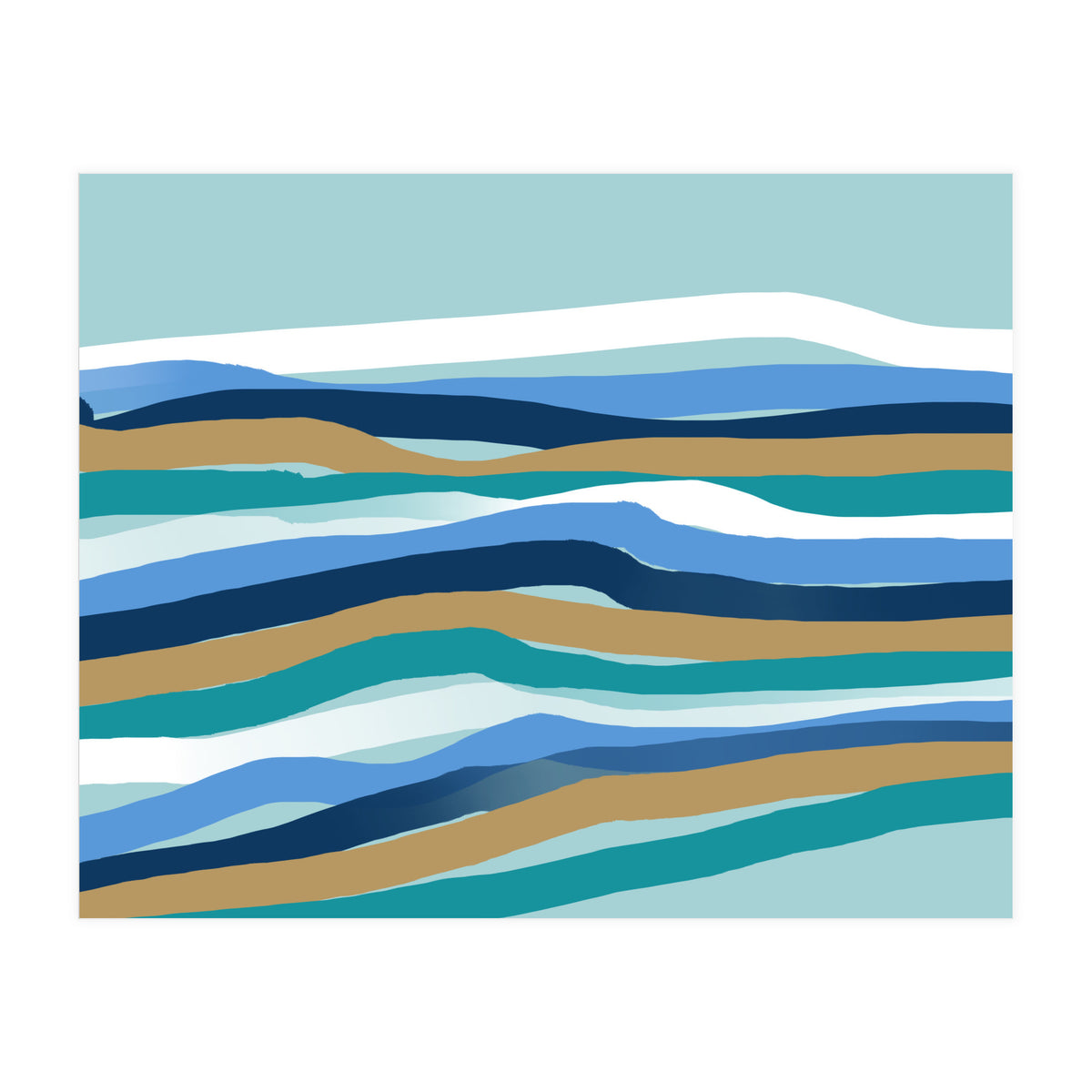 Between The Waves  (Print Only)