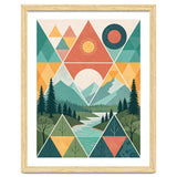 Geometric Convergence: A Mosaic of the Alpine Wilderness thumbnail