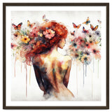 Butterfly Profile In Bloom thumbnail