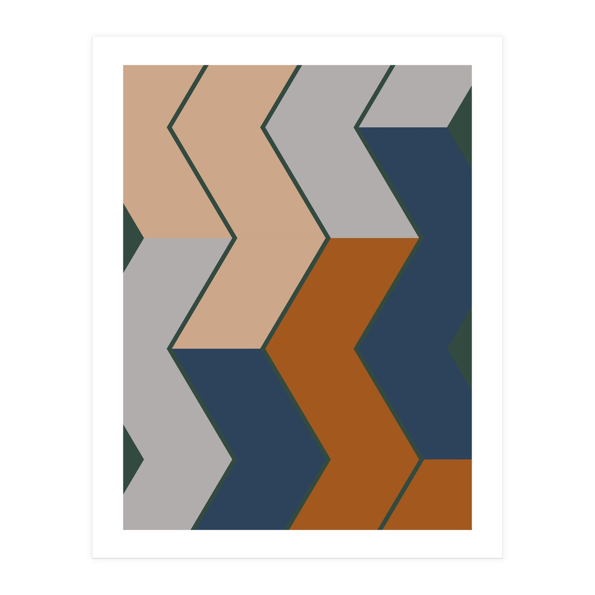 Modern Fall Winter  (Print Only)