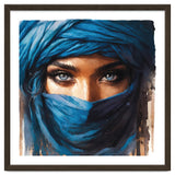 Blue Eyes Tuareg Woman Portrait thumbnail