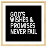God's wishes and promises never fail thumbnail