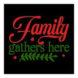 Family Gathers Here  (Print Only) thumbnail