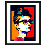 Audrey Hepburn Hollywood Star Pop Art WPAP thumbnail