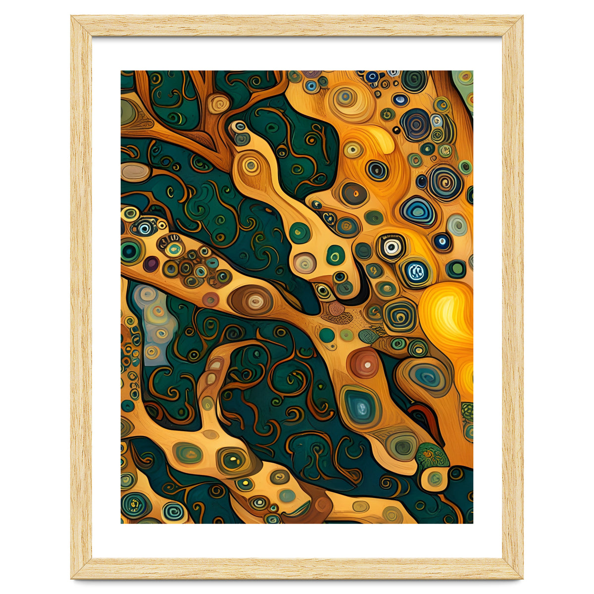 Artificial Masterworks - Klimt van Gogh