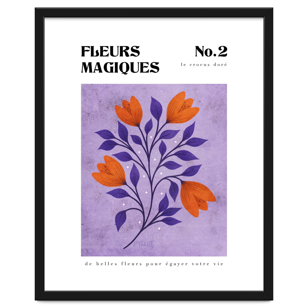 Magical Flowers No.2 Golden Crocus