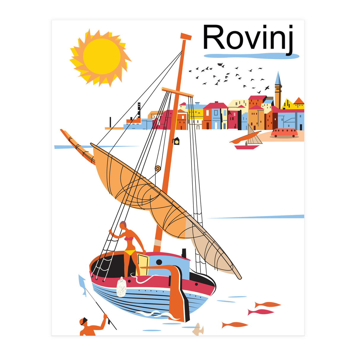 Rovinj, Croatia (Print Only)