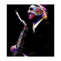 Charles Lloyd Jazz Saxophonist (Print Only)
