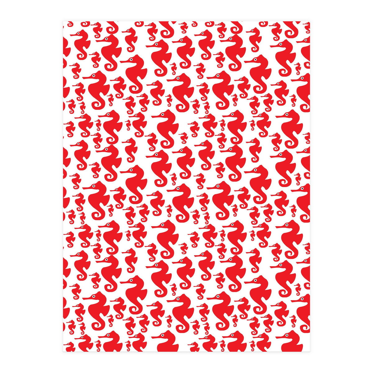 Seahorse pattern  (Print Only)