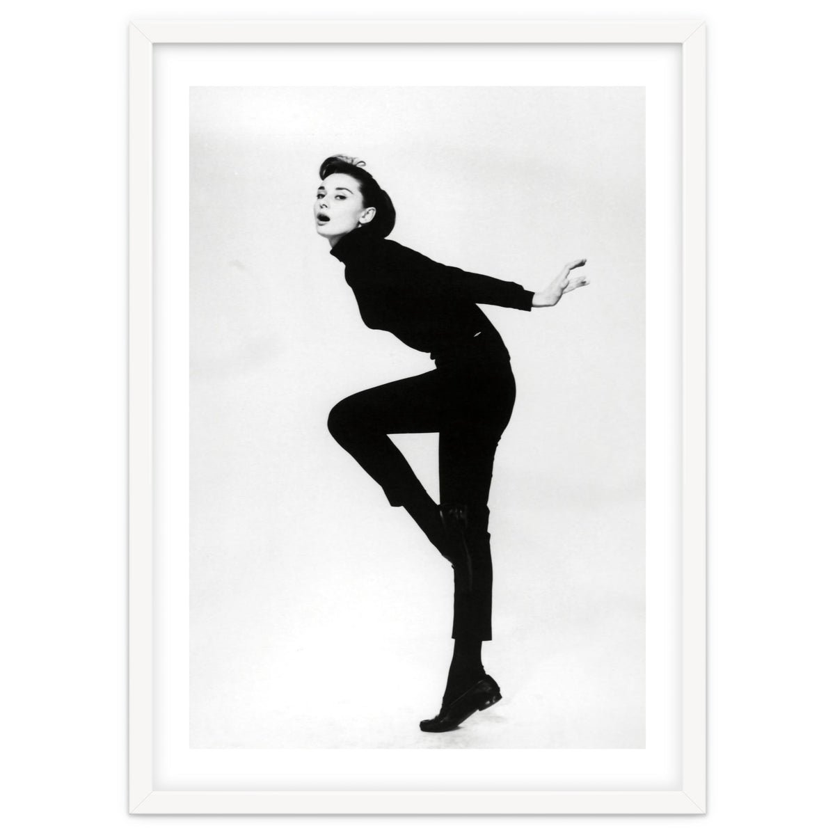 AUDREY HEPBURN in FUNNY FACE (1957), directed by STANLEY DONEN.