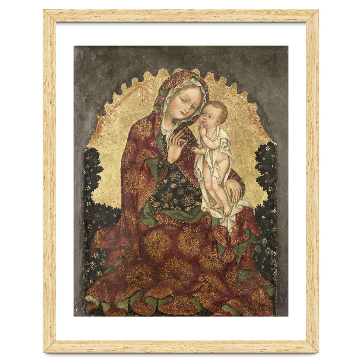 Madonna of Humility. Dating: 1429 - 1439. Measurements: h 53 cm × w 42 cm; d 13.5 cm.