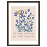 calendar 2025 pastel flowers thumbnail