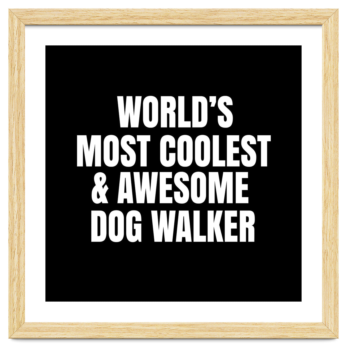 World's most coolest and awesome dog walker