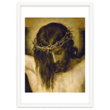 Crucified Christ (detail of the head). Cristo crucificado. Madrid, Prado museum. thumbnail