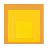 JOSEF ALBERS - HOMAGE TO THE SQUARE ORANGE YELLOW  (Print Only) thumbnail
