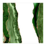 Green & Gold Agate Texture 20  (Print Only) thumbnail