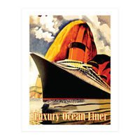 Luxury Ocean Liner (Print Only)