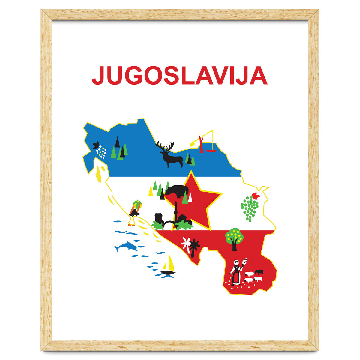 Yugoslavia Map