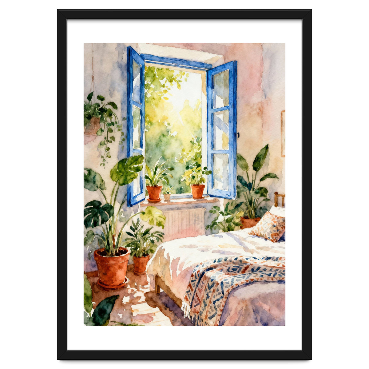Matisse Inspired Bedroom