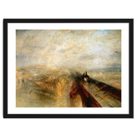 Joseph Mallord William Turner / 'Rain, Steam and Speed (The Great Western Railway)', 1844.