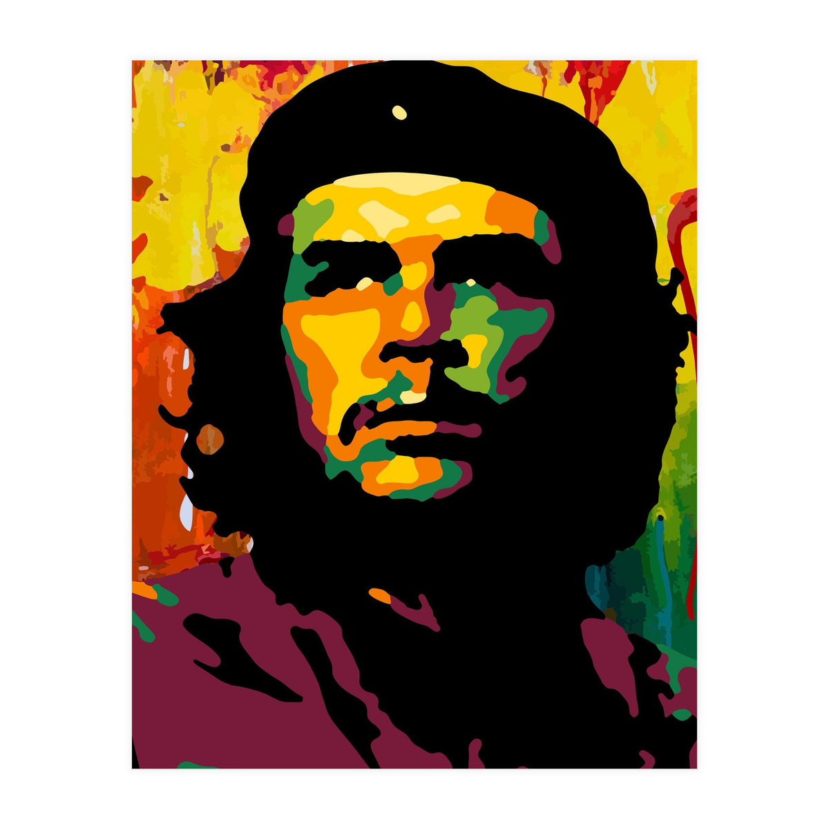Che Guevara Abstract (Print Only)