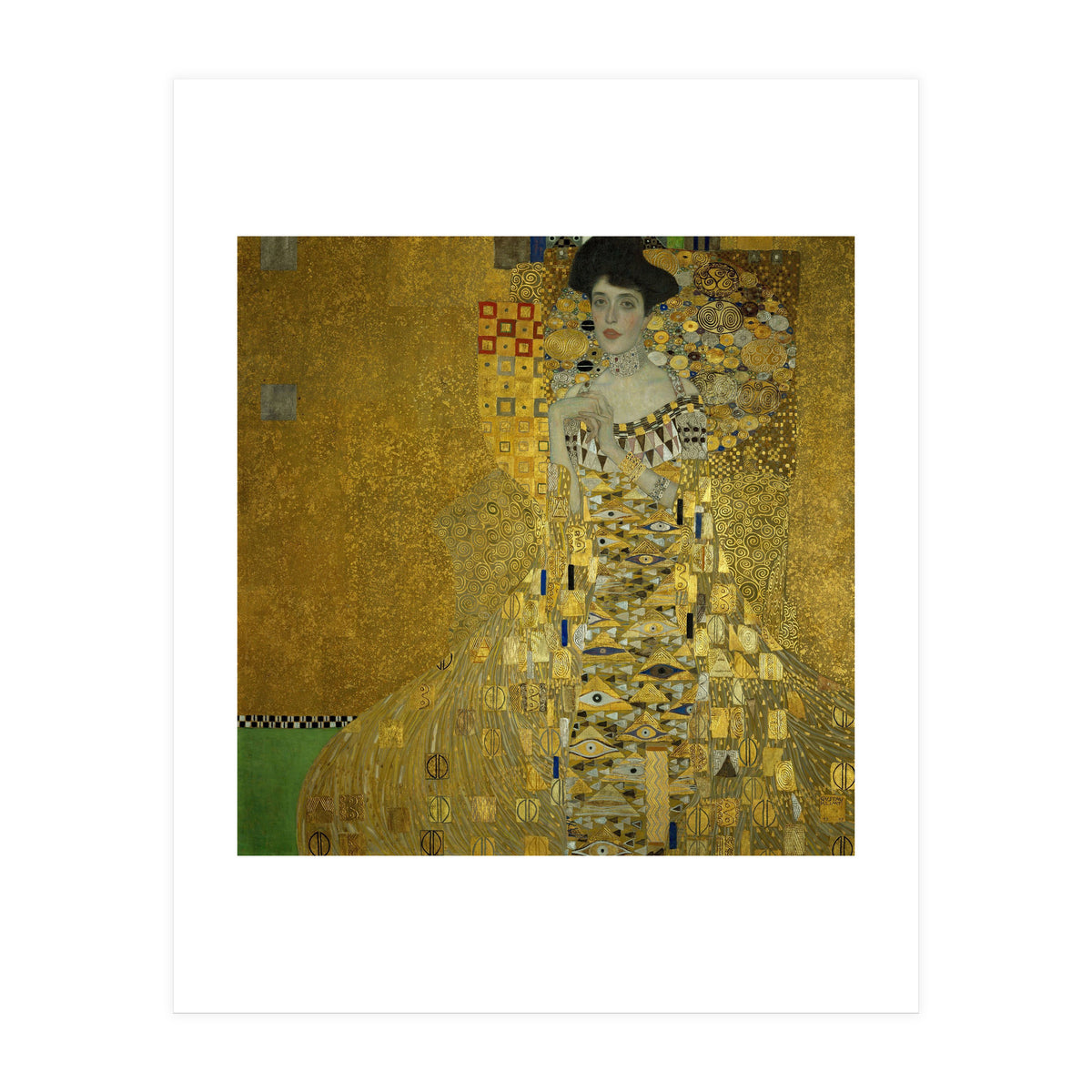 Adele Bloch-Bauer I, 1907.Estates of Ferdinand and Adele Bloch-Bauer. (Print Only)