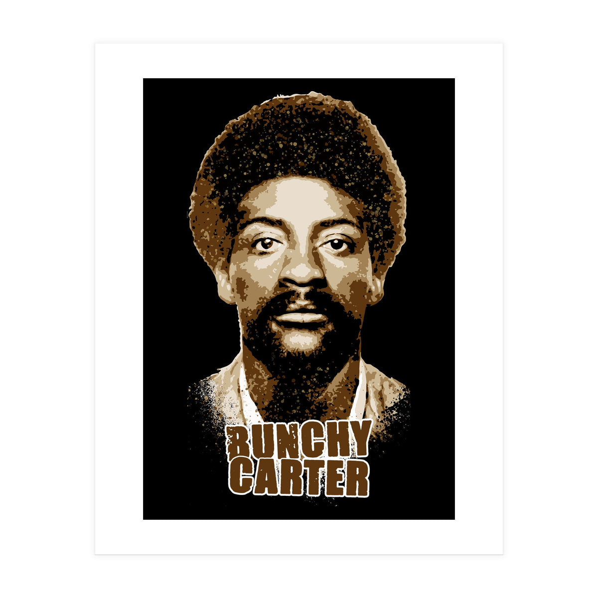Bunchy Carter American Activist Legend  (Print Only)