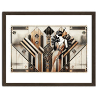 Gatsby Glamour Art Deco Scene
