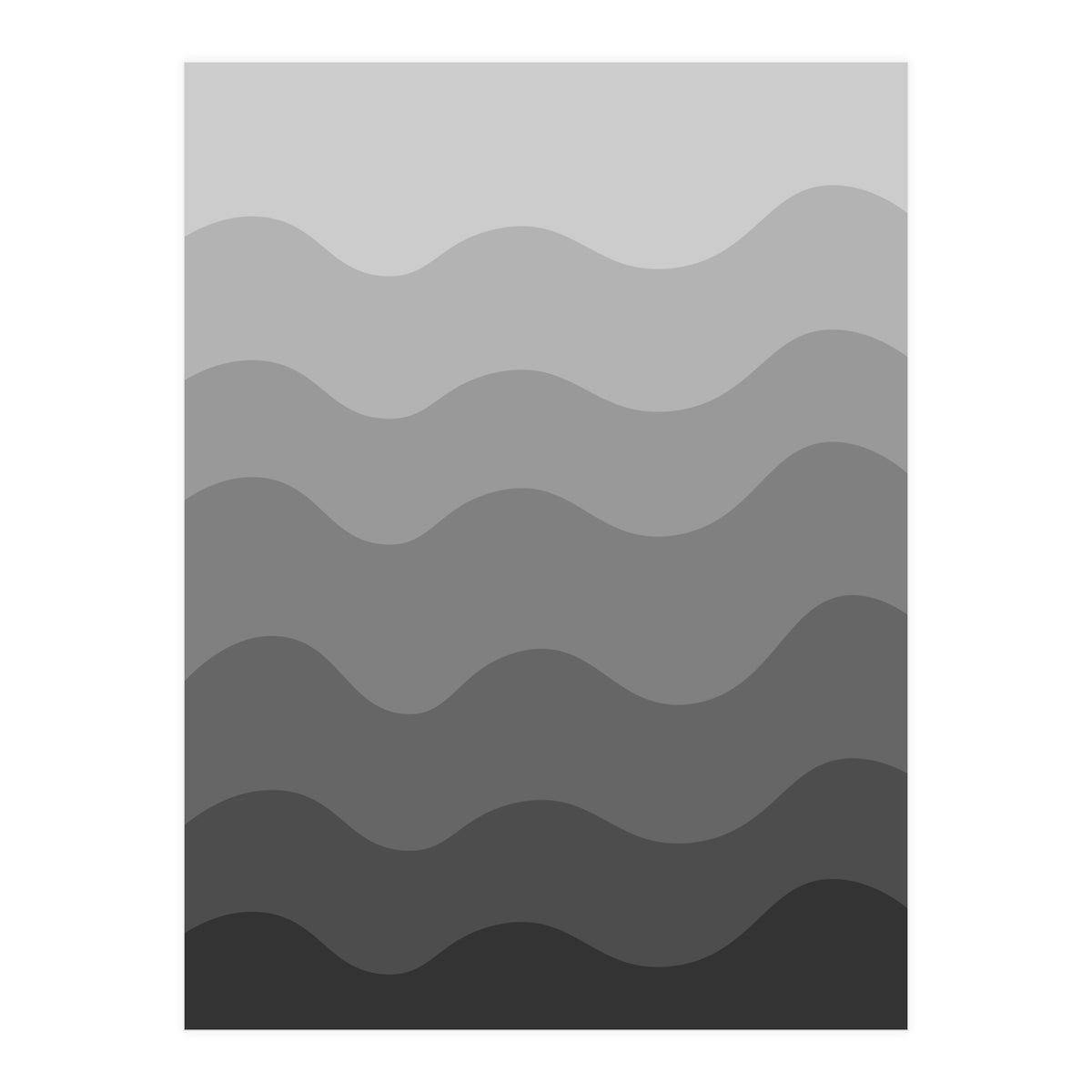 Grey gradient design (Print Only)