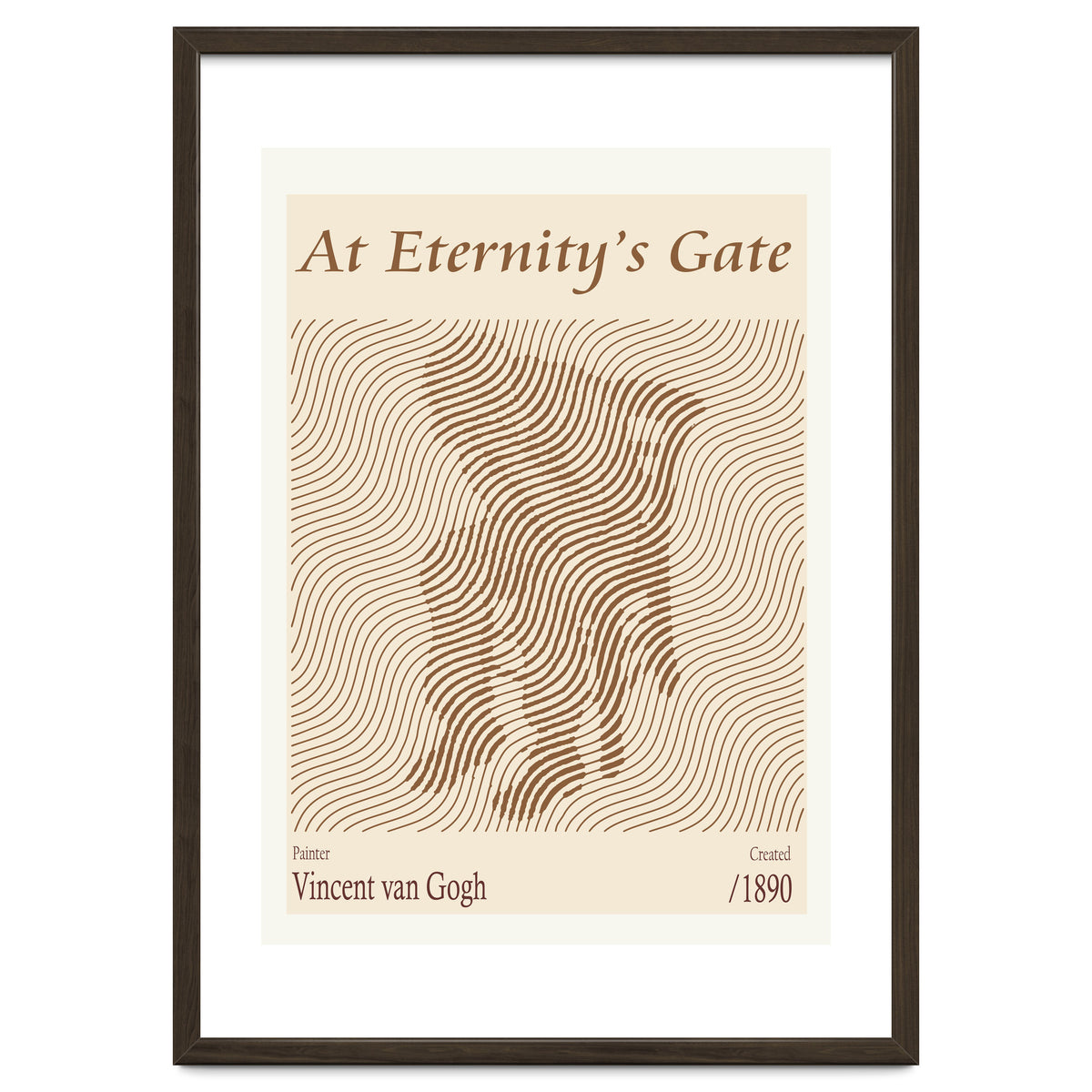 At Eternity’s Gate Vincent Van Gogh (1890)