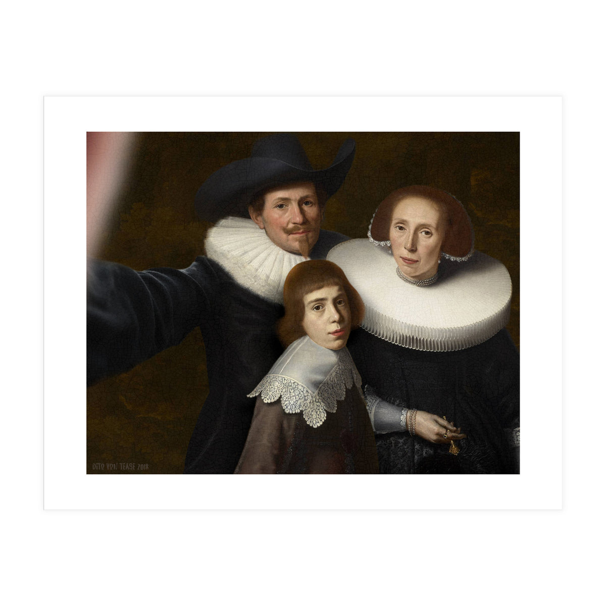 Dirck van Santvoort - Selfie (Print Only)