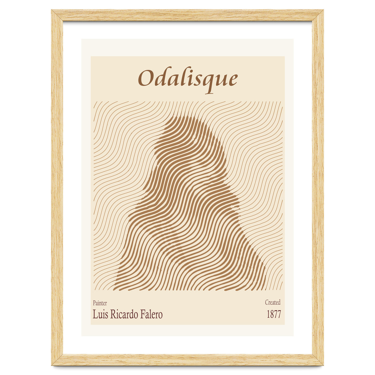 Odalisque (1877) – Luis Ricardo Falero (spanish, 1851 – 1896)