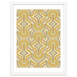 Ochre Retro Marbled Tiles thumbnail