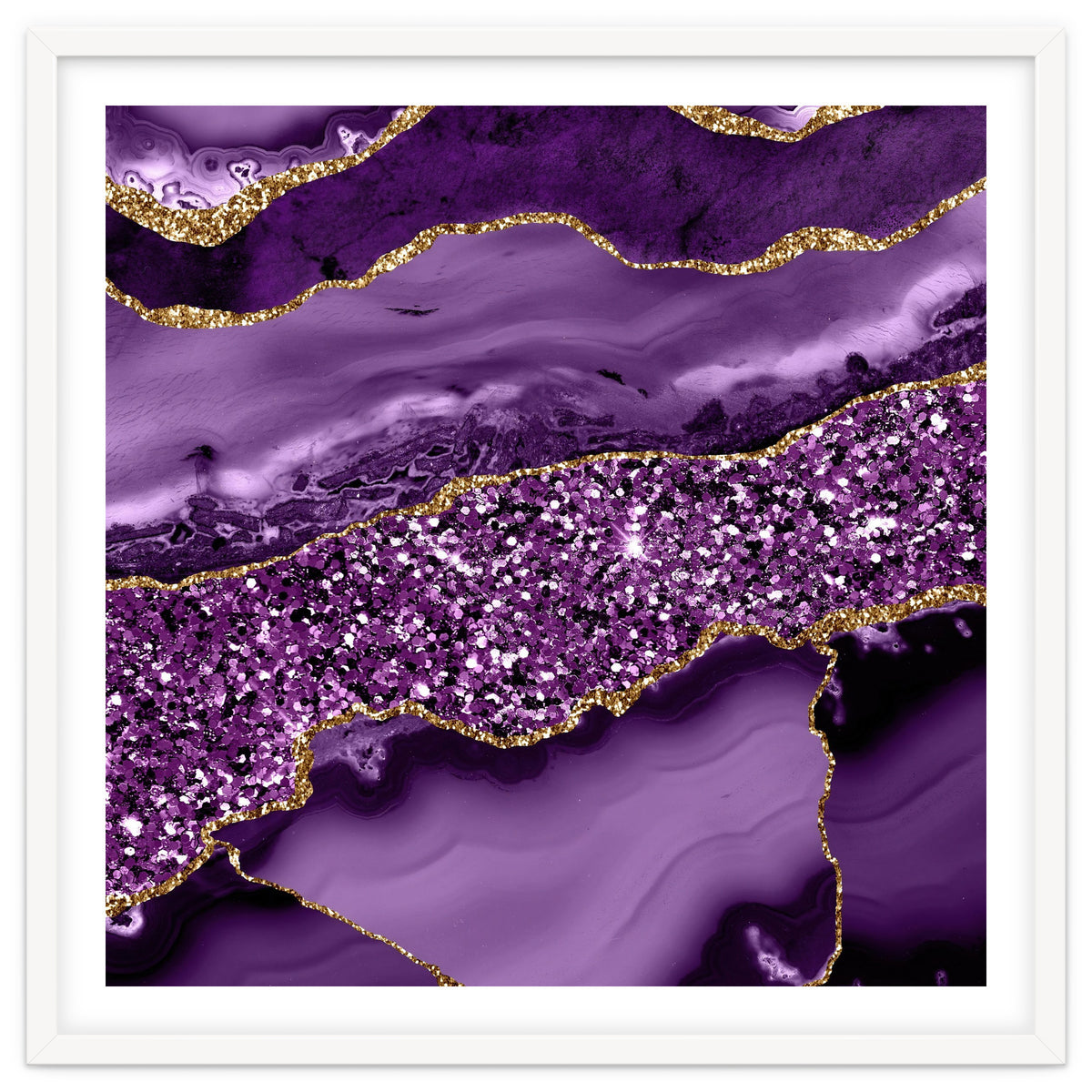 Agate Glitter Ocean Texture 02