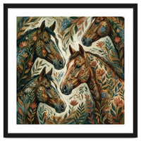 Wild Horses In Bloom