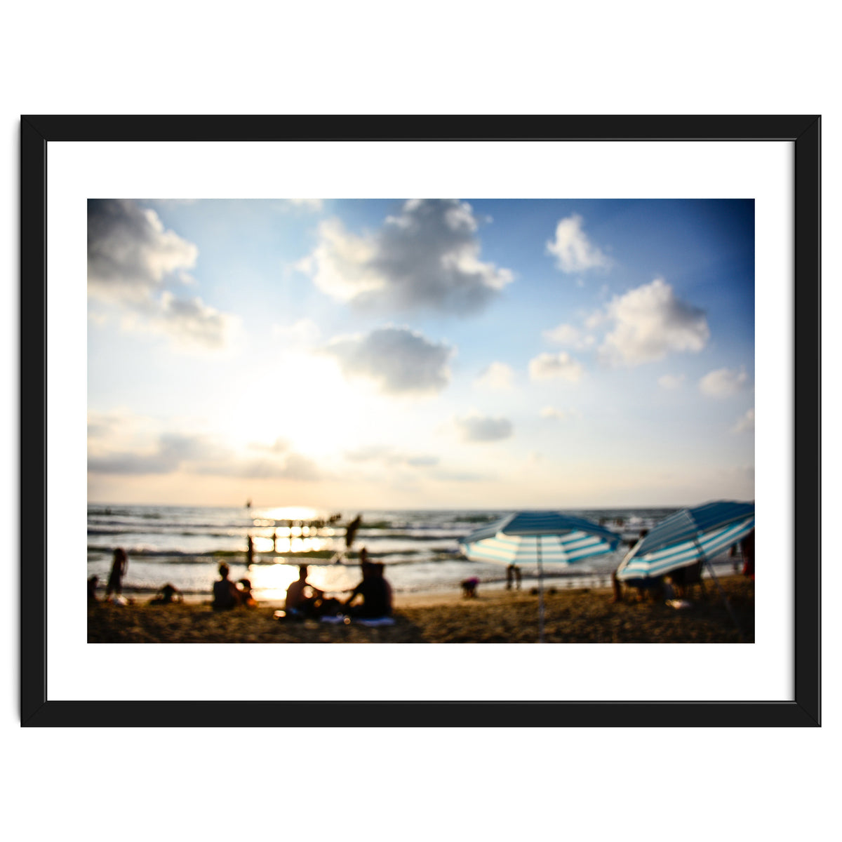 Late afternoon at the beach