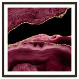 Burgundy & Gold Agate Texture 13 thumbnail