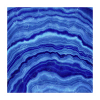 Blue Agate Texture 02 (Print Only)