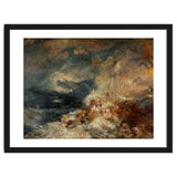 Joseph Mallord William Turner / 'Fire at Sea', c. 1835, Oil on canvas, 171 x 220 cm. thumbnail