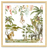 Watercolor Wild Animals Jungle thumbnail