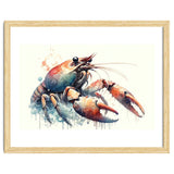 Colorful Lobster Watercolor thumbnail