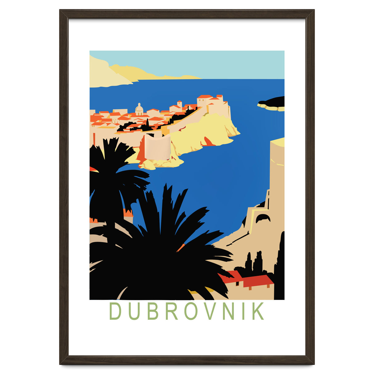 Dubrovnik, Adriatic Sea, Croatia