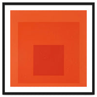 JOSEF ALBERS - HOMAGE TO THE SQUARE RED