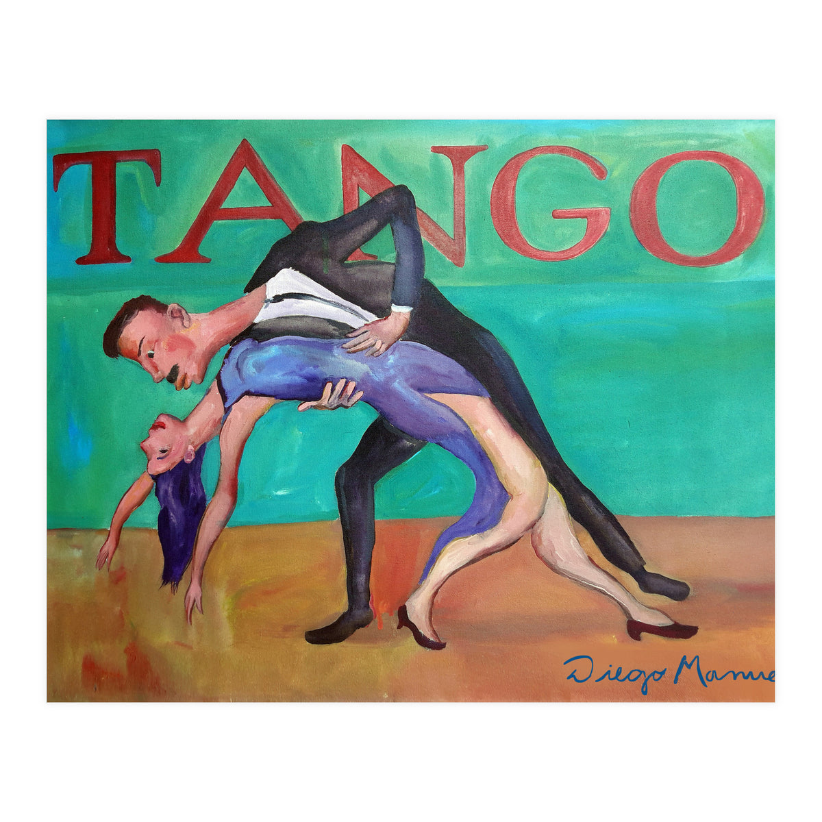 Afiche De Tango 3 B (Print Only)