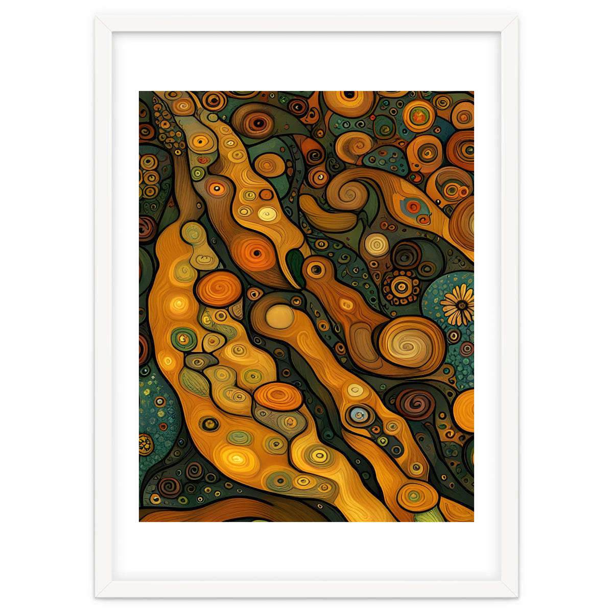 Artificial Masterworks - Klimt van Gogh
