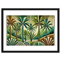 Tropical Art Deco Oasis