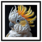 White Cockatoo With Yellow Crest Portrait thumbnail