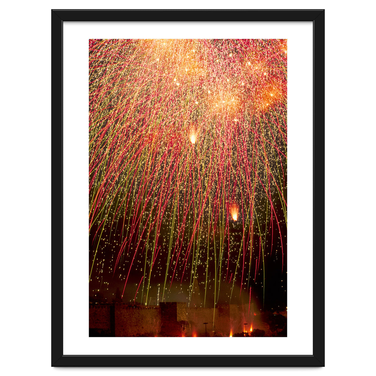 Fireworks over Jerusalem II